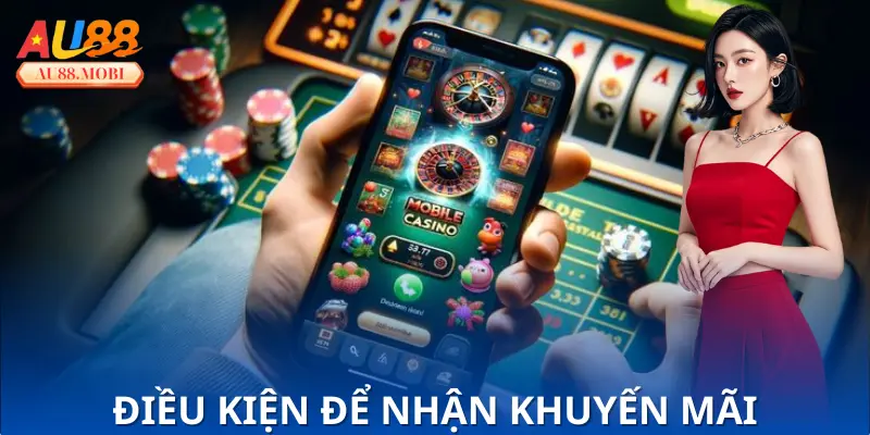 Điều kiện cần đáp ứng mới được nhận khuyến mãi