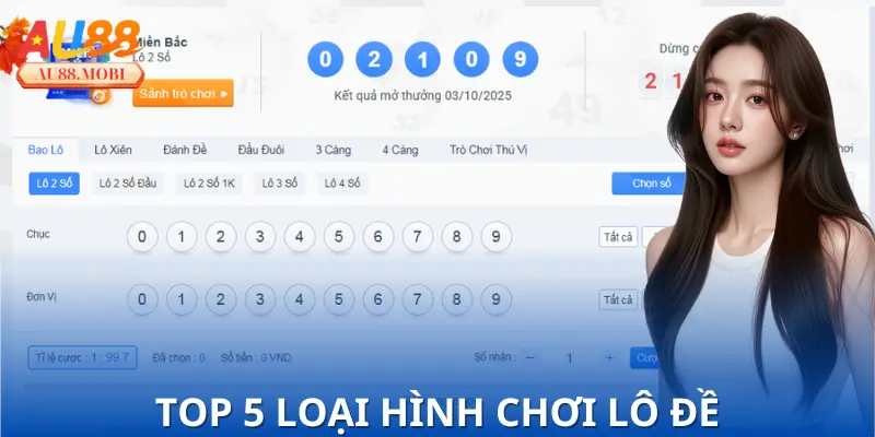 Top 5 loại hình chơi lô đề bạn nên tham gia