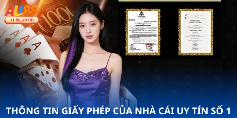 Giấy phép là điều cần thiết khi đánh giá nhà cái
