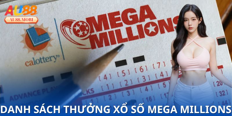 Các giải thưởng xổ số mega millions khiến người chơi háo hức