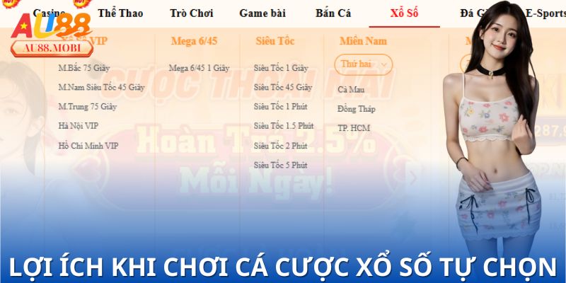 Lợi ích khi chơi cá cược xổ số tự chọn